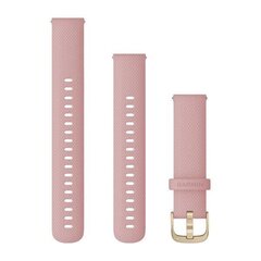 Garmin kellarihm, 18 mm, Tolmune roosa/helekuldne hind ja info | Nutikellade aksessuaarid ja tarvikud | hansapost.ee