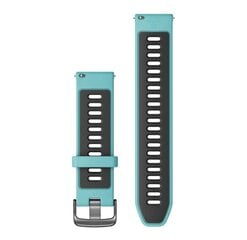 Garmin Forerunner 265 ремешок для часов, 22 мм, черный/синий цена и информация | Аксессуары для смарт-часов и браслетов | hansapost.ee