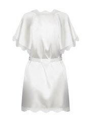Сексуальный халат Obsessive Prima Neve Kimono, белый цвет цена и информация | Сексуальное женское белье | hansapost.ee