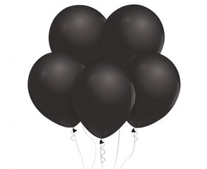 Воздушные шары Beauty&Charm, черный металлик, 50 шт цена и информация | Воздушные шары | hansapost.ee
