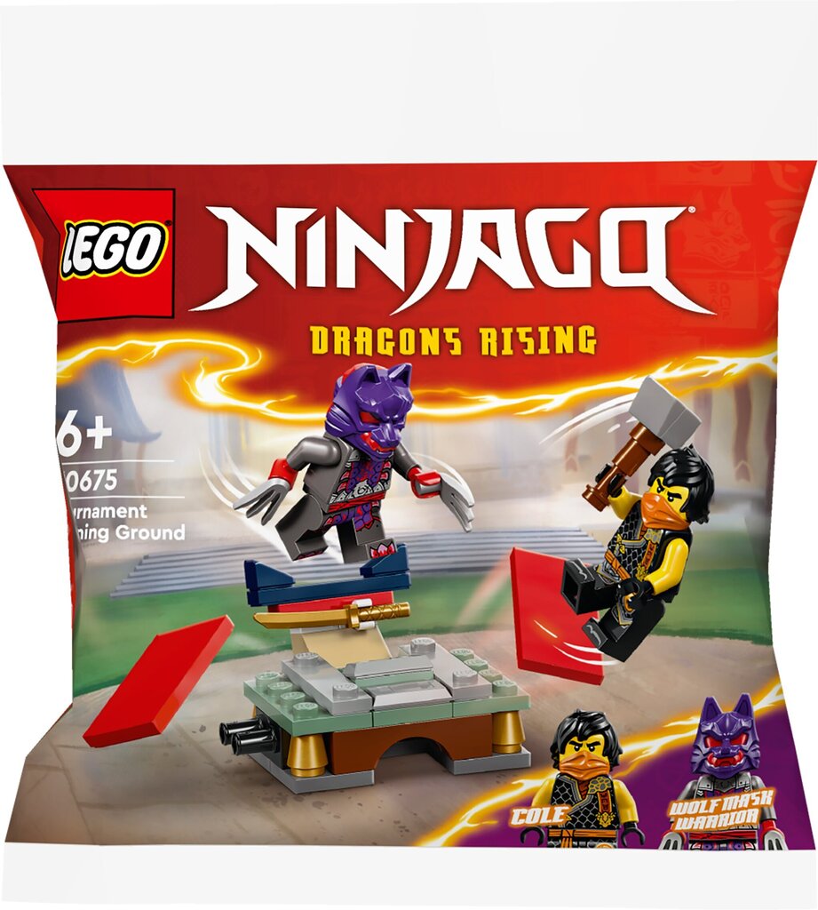 30675 Lego® Ninjago Turniiri treeningväljak цена и информация | Klotsid ja konstruktorid | hansapost.ee