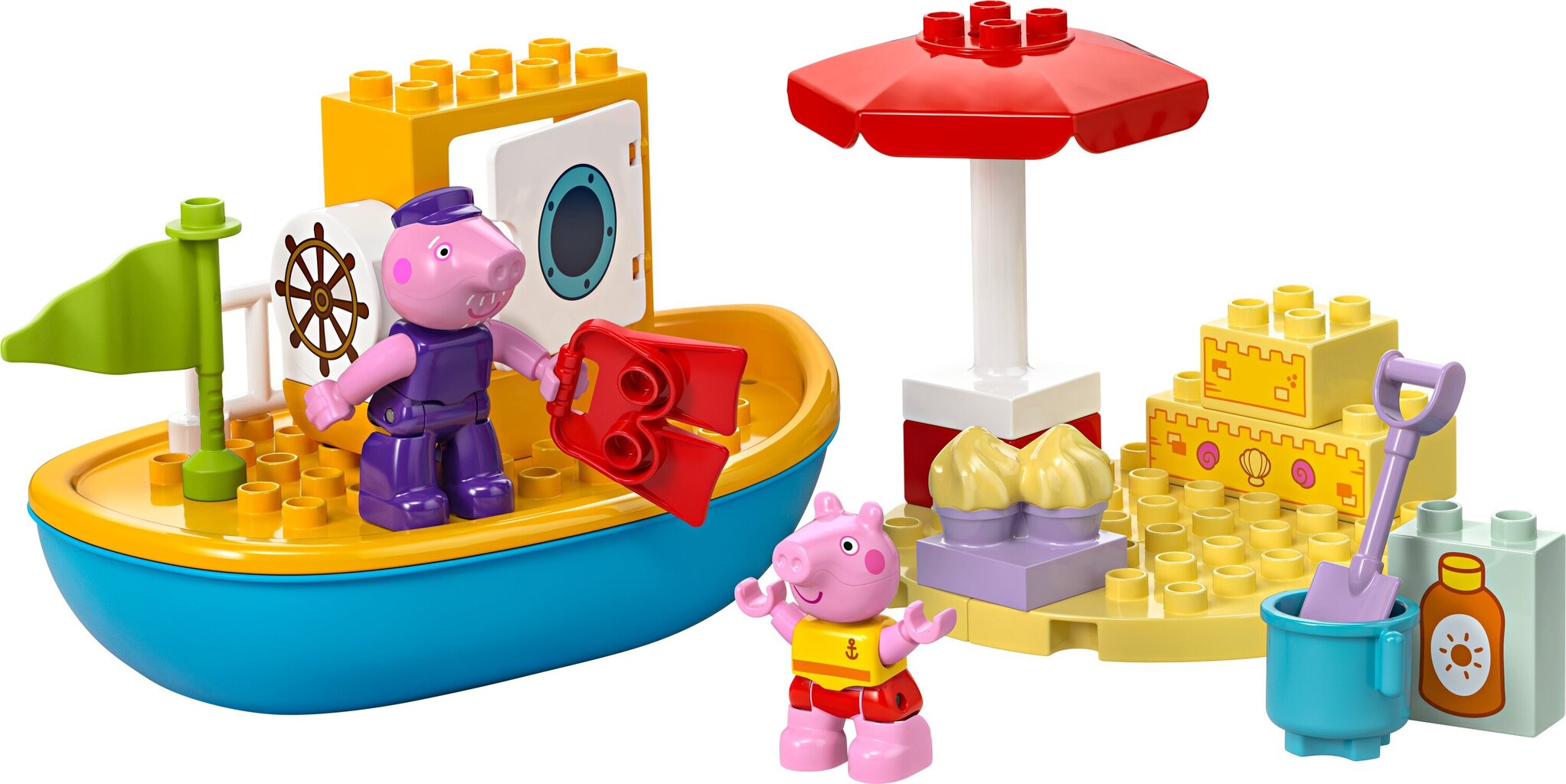 10432 Lego® Duplo Põrsas Peppa paadireis hind ja info | Klotsid ja konstruktorid | hansapost.ee