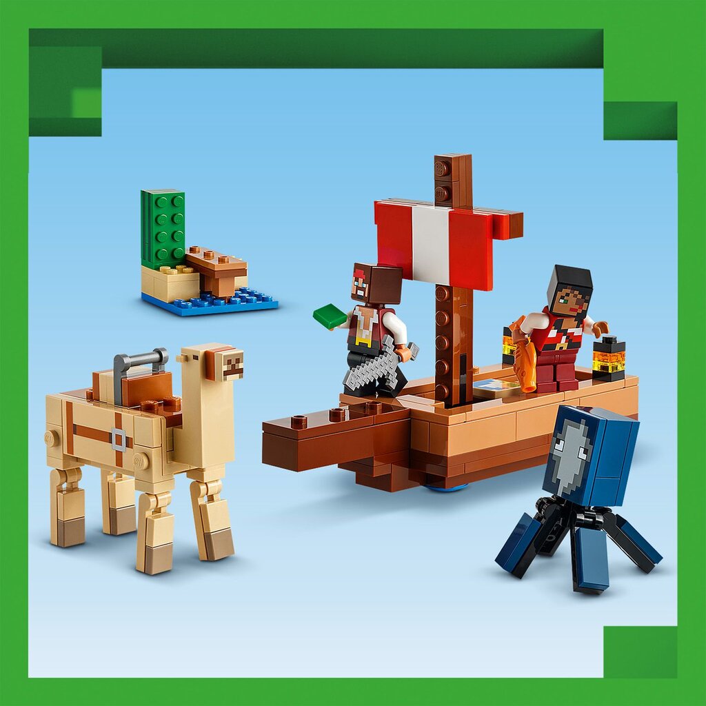 21259 Lego® Minecraft Reis piraadilaeval hind ja info | Klotsid ja konstruktorid | hansapost.ee