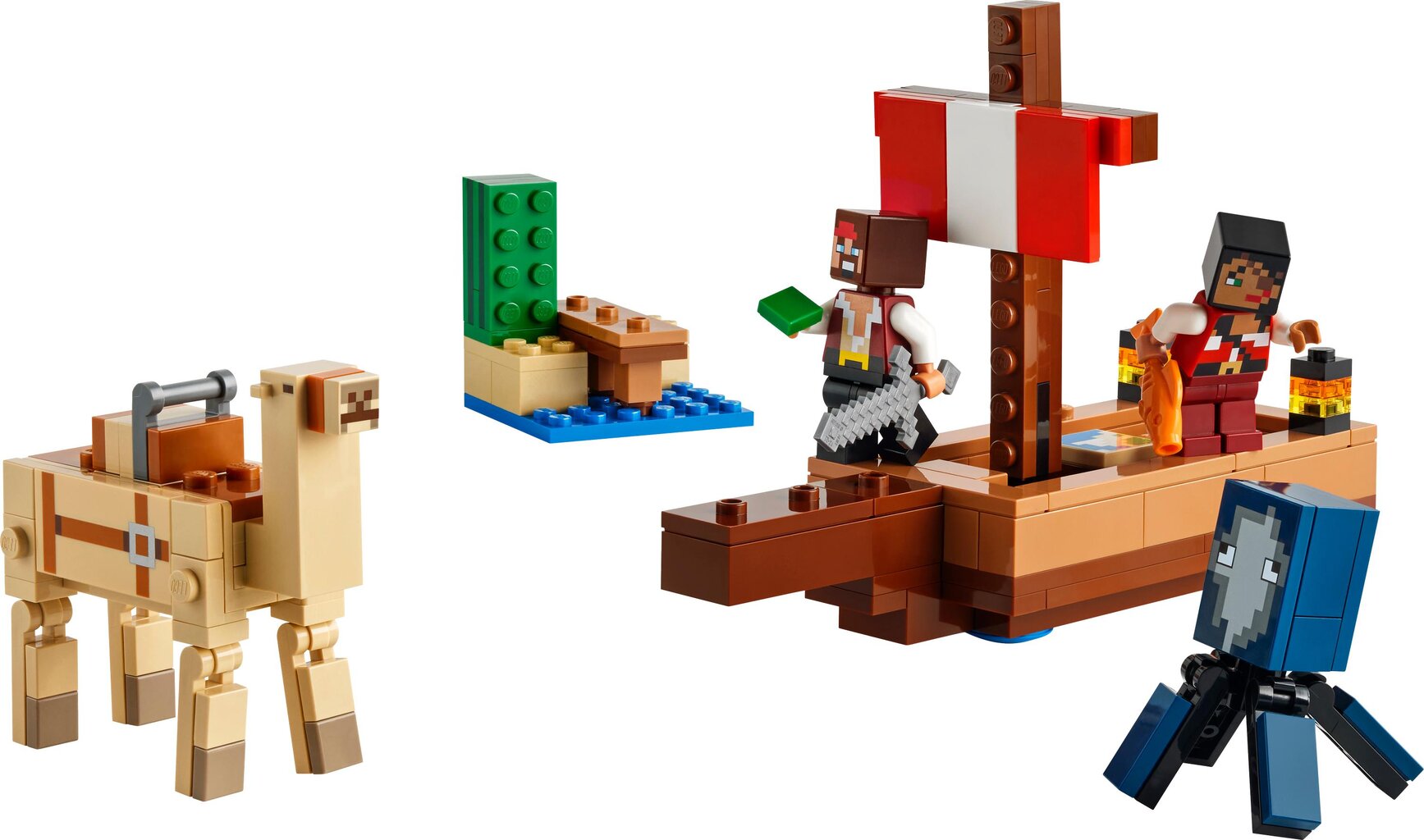 21259 Lego® Minecraft Reis piraadilaeval hind ja info | Klotsid ja konstruktorid | hansapost.ee