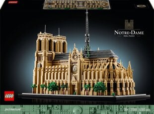21061 LEGO® Architecture Pariisi Notre-Dame цена и информация | Конструкторы и кубики | hansapost.ee