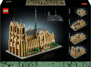 21061 LEGO® Architecture Pariisi Notre-Dame hind ja info | Klotsid ja konstruktorid | hansapost.ee