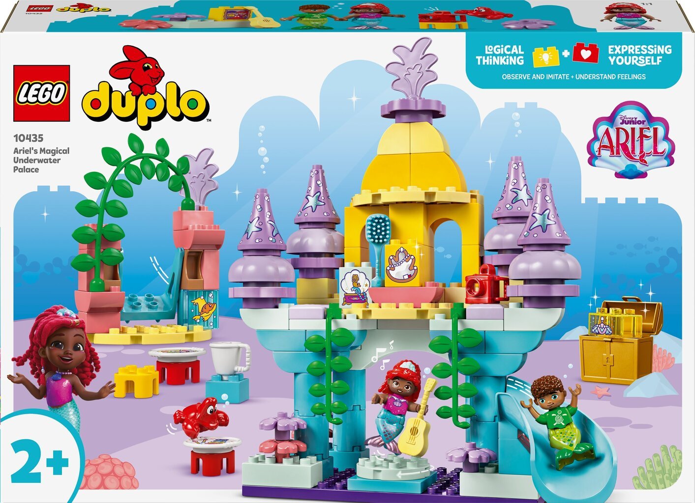 10435 Lego® Duplo Maagiline Arieli veealune palee hind ja info | Klotsid ja konstruktorid | hansapost.ee