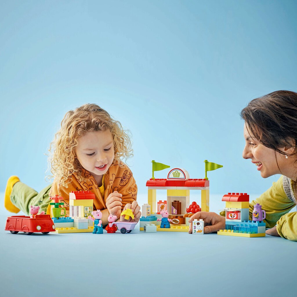 10434 Lego® Duplo Põrsas Peppa supermarket hind ja info | Klotsid ja konstruktorid | hansapost.ee