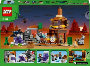 21263 Lego® Minecraft Tühermaa šaht цена и информация | Конструкторы и кубики | hansapost.ee