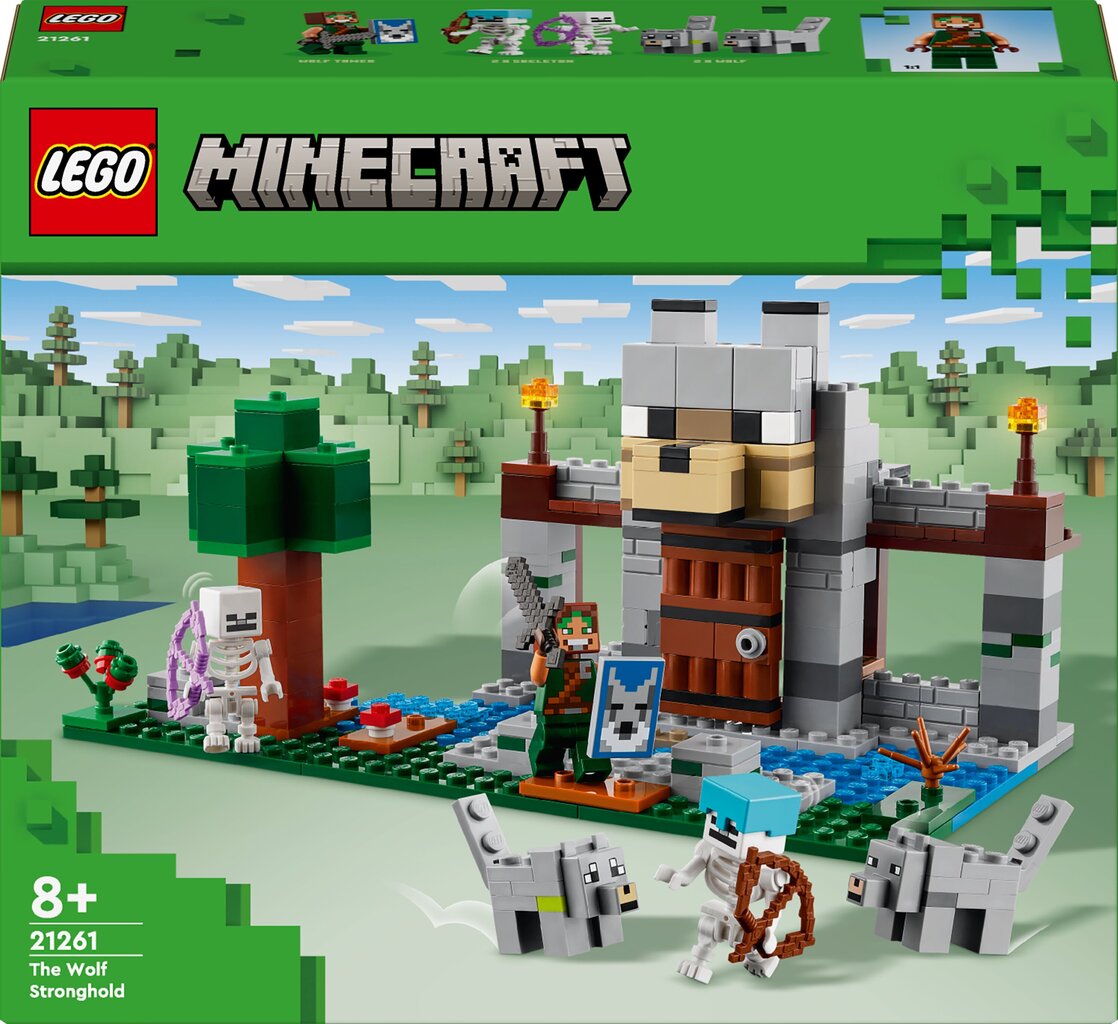 21261 Lego® Minecraft Hundikindlus hind ja info | Klotsid ja konstruktorid | hansapost.ee