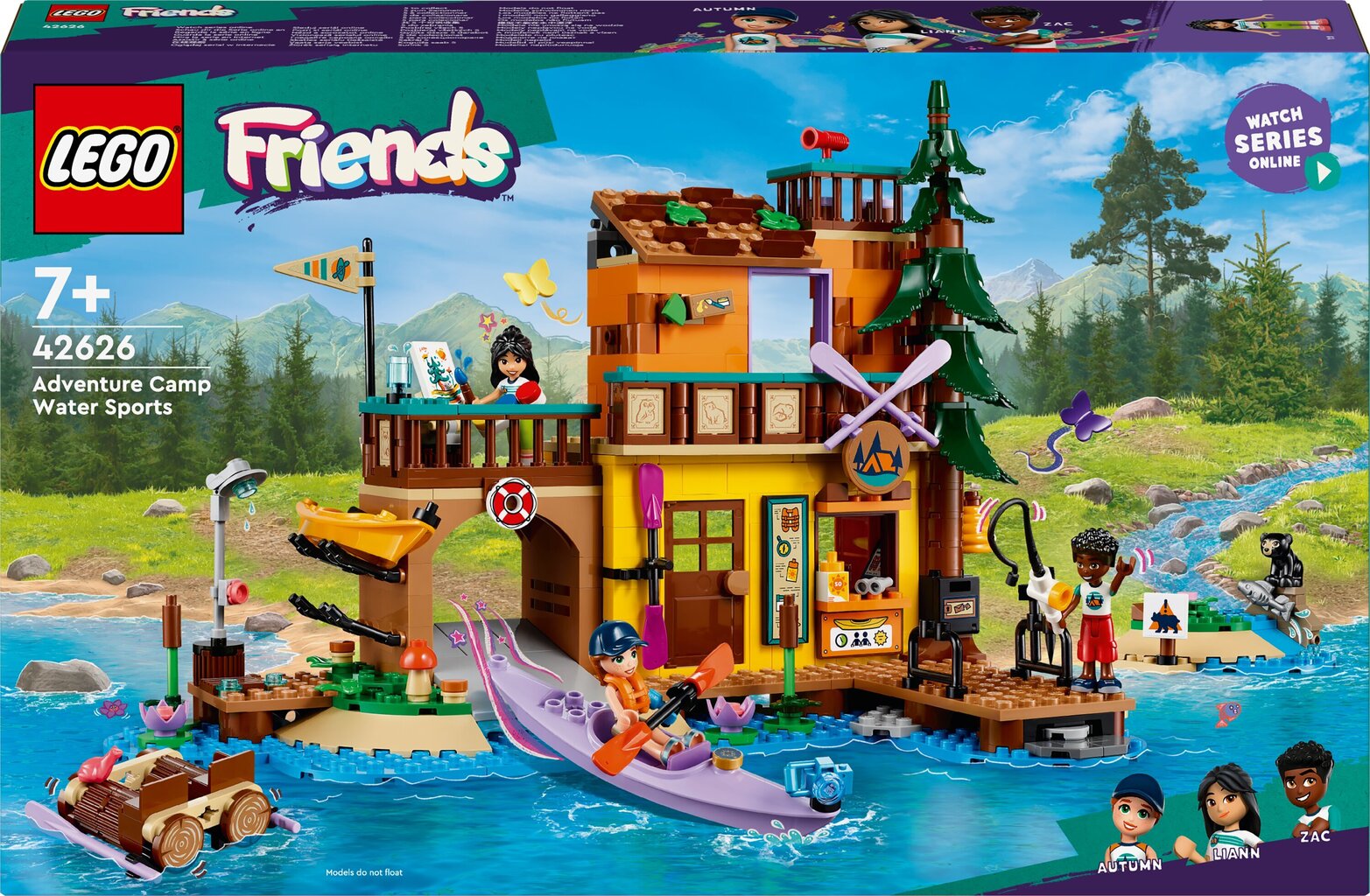 42626 Lego® Friends Veespordi lõbus seikluslaager цена и информация | Klotsid ja konstruktorid | hansapost.ee