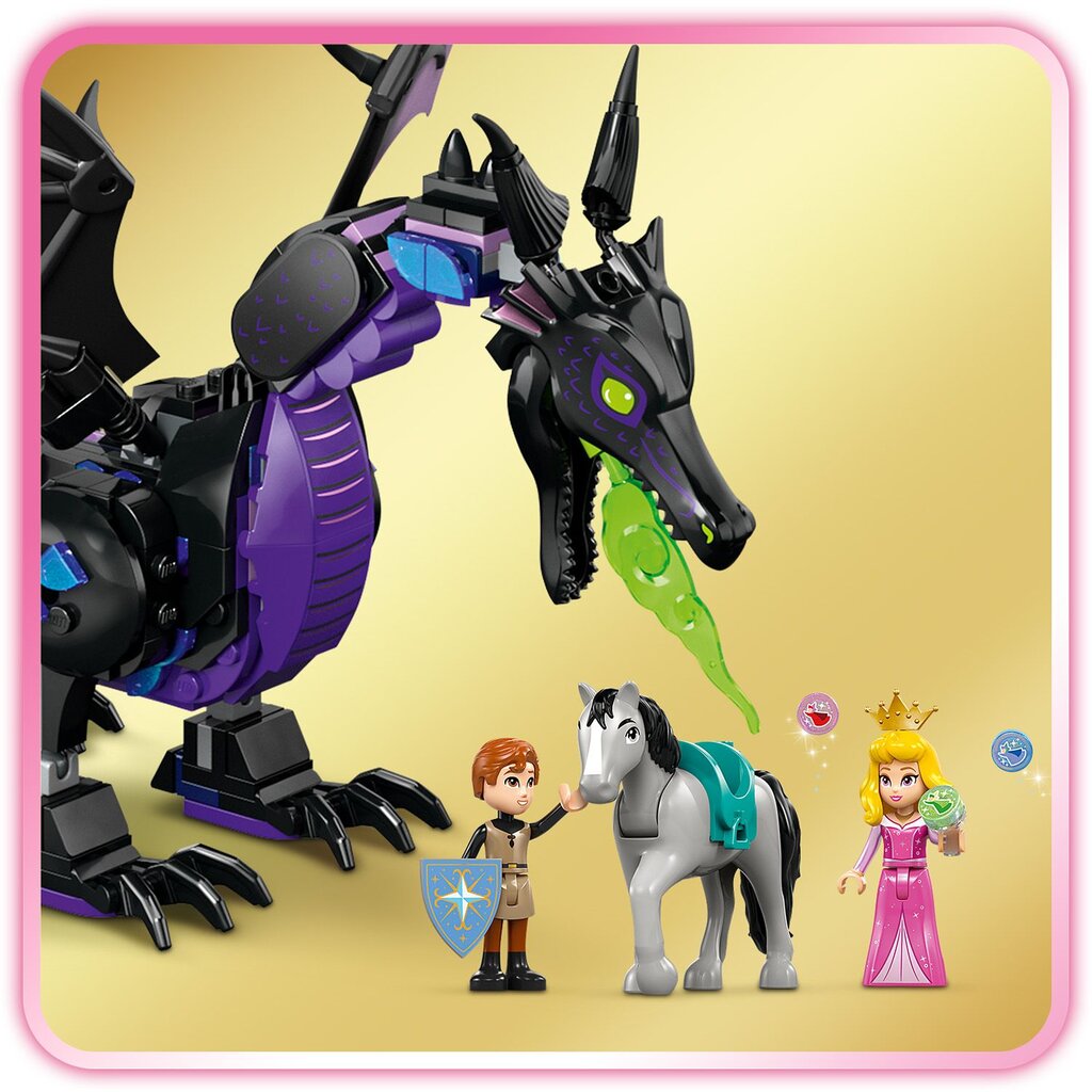 43240 Lego® Disney Maleficenti draakoni kuju цена и информация | Klotsid ja konstruktorid | hansapost.ee