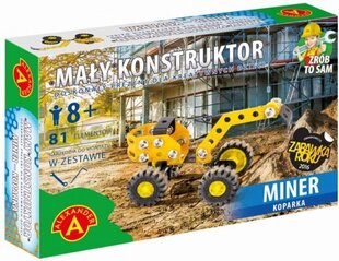 Konstruktor Aleksander Ekskavaator, 52 osa. hind ja info | Klotsid ja konstruktorid | hansapost.ee