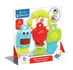 Игрушечные ключи со звуками и подсветкой Clementoni Baby цена и информация | Игрушки для малышей | hansapost.ee