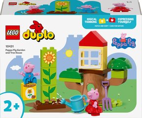 10431 Lego® Duplo Põrsas Peppa aed ja puumaja цена и информация | Конструкторы и кубики | hansapost.ee