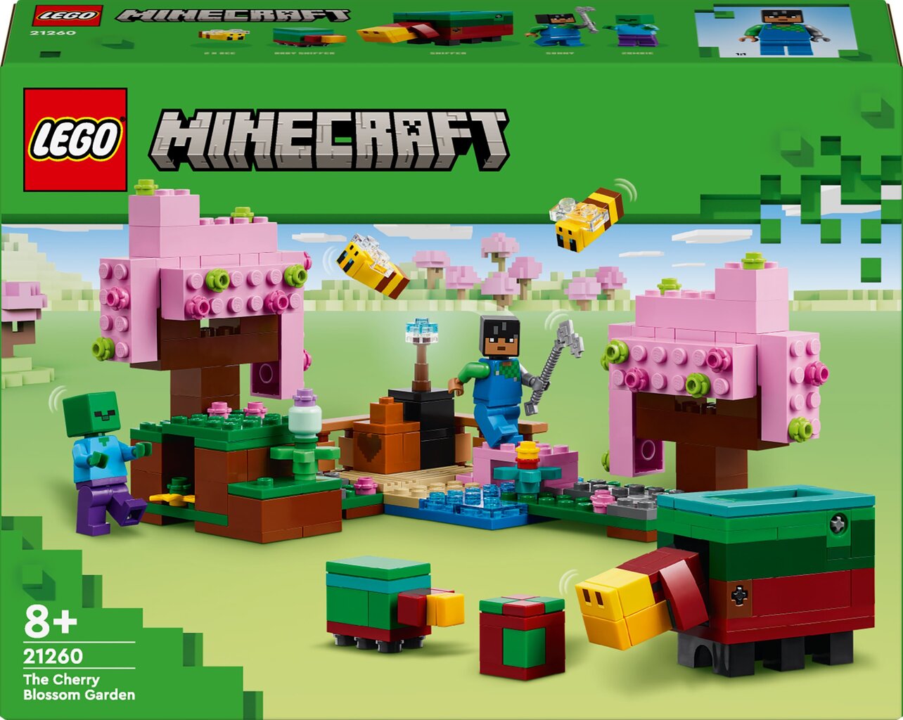 21260 Lego® Minecraft Õitsev kirsiaed price and information | Klotsid ja konstruktorid | hansapost.ee