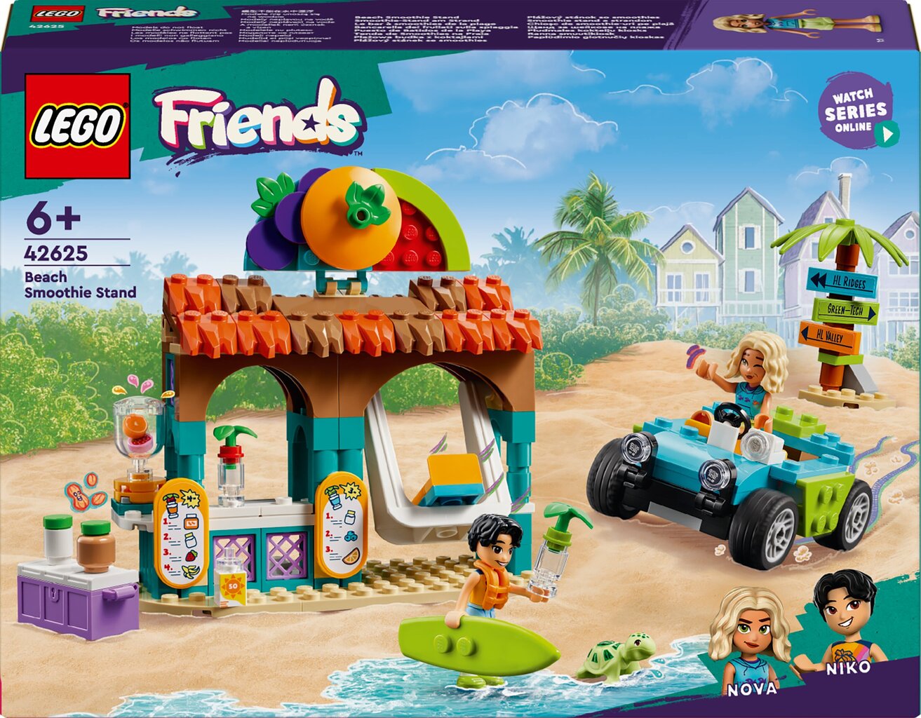 42625 LEGO® Friends Ranna smuutikiosk цена и информация | Klotsid ja konstruktorid | hansapost.ee