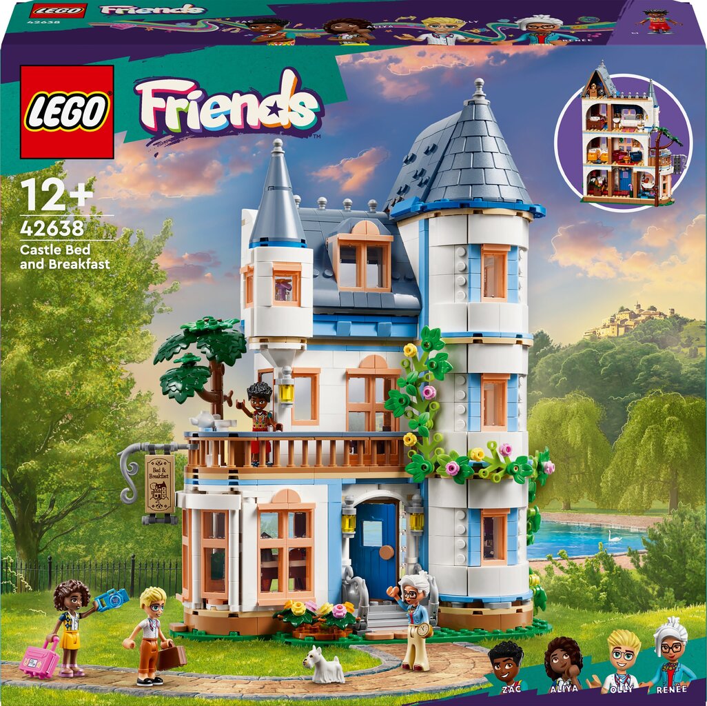 42638 Lego® Friends Majutus lossis koos hommikusöögiga hind ja info | Klotsid ja konstruktorid | hansapost.ee