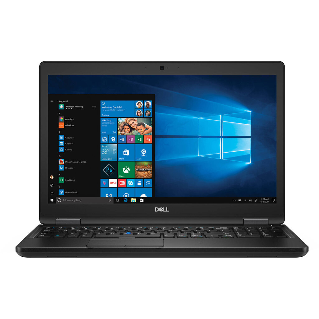 Dell Latitude 5590 Intel Core i7-8650U 16G/256GB SSD Windows 11 Pro Must цена и информация | Sülearvutid | hansapost.ee