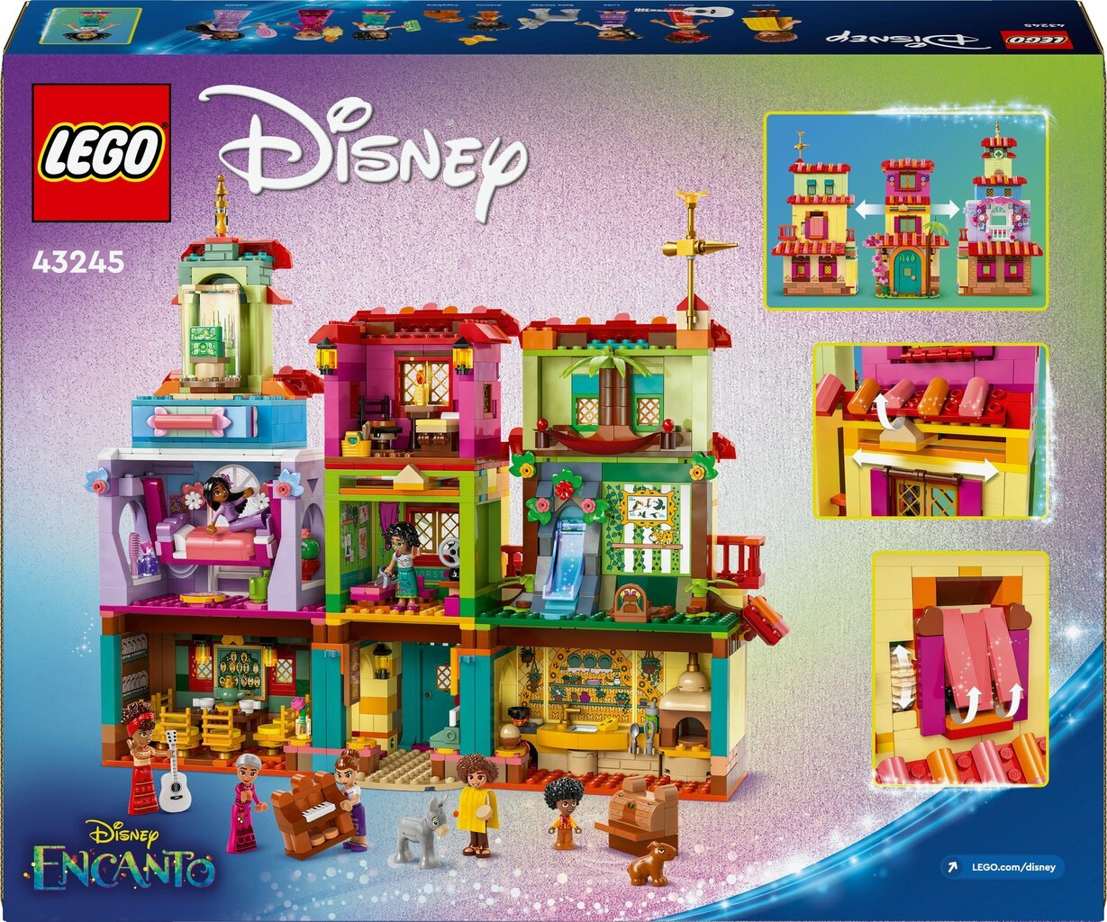 43245 Lego® Disney Maagiline Madrigali maja hind ja info | Klotsid ja konstruktorid | hansapost.ee