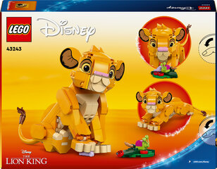 43243 Lego® Disney Väike Lõvikuningas Simba hind ja info | Klotsid ja konstruktorid | hansapost.ee