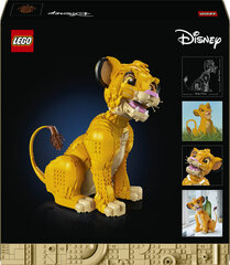 43247 Lego® Disney Noor lõvikuningas Simba hind ja info | Klotsid ja konstruktorid | hansapost.ee