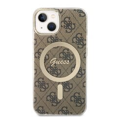 Guess 4G IML MagSafe Compatible Case for iPhone 13 Brown цена и информация | Чехлы для телефонов | hansapost.ee