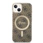 Guess 4G IML MagSafe Compatible Case for iPhone 13 Brown цена и информация | Telefonide kaitsekaaned ja -ümbrised | hansapost.ee