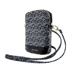 Guess PU G Cube Wallet Phone Bag Zipper Black цена и информация | Чехлы для телефонов | hansapost.ee