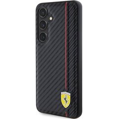 Ferrari FEHCS24MN3DUR S24+ S926 czarny|black hardcase Carbon Printed Line цена и информация | Чехлы для телефонов | hansapost.ee