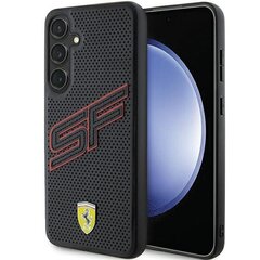 Ferrari FEHCS24MPINK S24+ S926 czarny|black hardcase Big SF Perforated цена и информация | Чехлы для телефонов | hansapost.ee