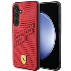 Ferrari FEHCS24MPINR S24+ S926 czerwony|red hardcase Big SF Perforated цена и информация | Чехлы для телефонов | hansapost.ee