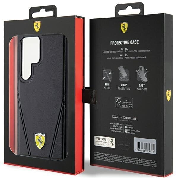 CG Mobile Ferrari FEHMS24LP3BAK hind ja info | Telefonide kaitsekaaned ja -ümbrised | hansapost.ee