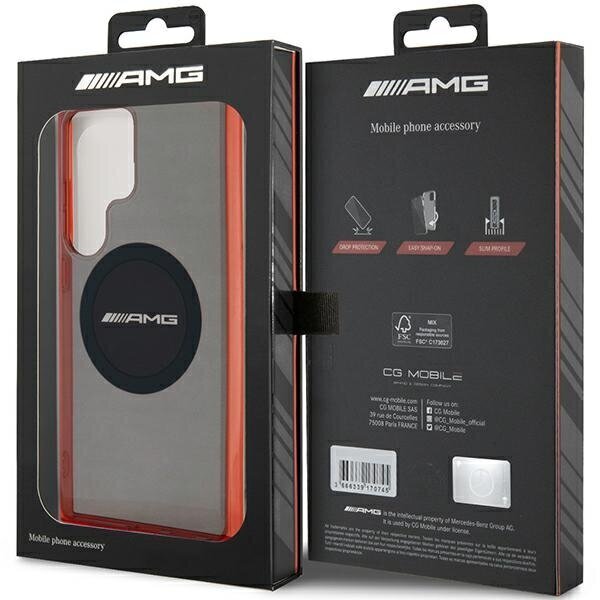 AMG Transparent Bicolor Mag Hardcase цена и информация | Telefonide kaitsekaaned ja -ümbrised | hansapost.ee