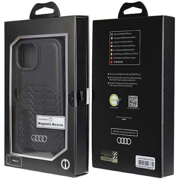 Audi Synthetic Leather Mag цена и информация | Telefonide kaitsekaaned ja -ümbrised | hansapost.ee