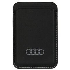 Audi Synthetic Leather Wallet Card Slot czarny|black MagSafe AU-MSCH-Q3|D1-BK цена и информация | Чехлы для телефонов | hansapost.ee