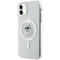 Karl Lagerfeld KLHMN61HFCCNOT iPhone 11 przezroczysty|transparent hardcase IML Choupette MagSafe цена и информация | Чехлы для телефонов | hansapost.ee