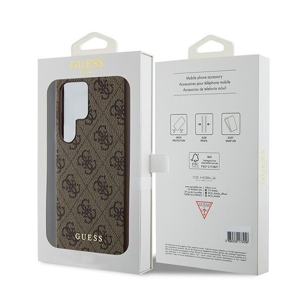 Guess 4G Metal Gold Logo Hardcase hind ja info | Telefonide kaitsekaaned ja -ümbrised | hansapost.ee