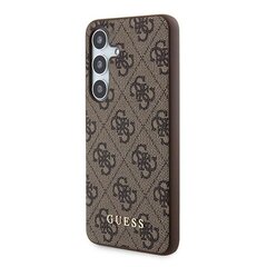 Guess 4G Metal Gold Logo Hardcase цена и информация | Чехлы для телефонов | hansapost.ee