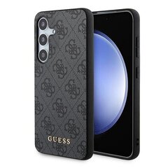 Guess GUHCS24SG4GFGR S24 S921 czarny|black hardcase 4G Metal Gold Logo цена и информация | Чехлы для телефонов | hansapost.ee