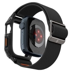 Spigen Lite Fit PRO Apple Watch 4|5|6|7| 8|9|SE 44|45mm czarny|matte black ACS07103 цена и информация | Аксессуары для смарт-часов и браслетов | hansapost.ee