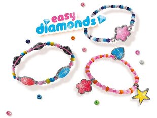 Käevõru valmistamise komplekt SES Creative Easy Diamonds 14682 price and information | Toys for girls | hansapost.ee