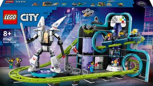 60421 Lego® City Roboti maailma lõbustuspark цена и информация | Конструкторы и кубики | hansapost.ee