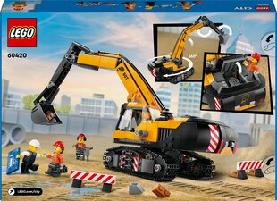 Конструктор Lego City - Желтый экскаватор цена и информация | Конструкторы и кубики | hansapost.ee