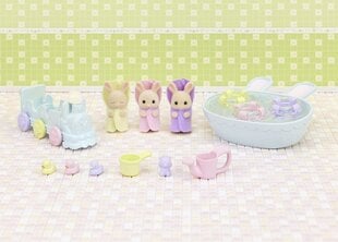 Набор для купания тройняшек Sylvanian Families цена и информация | Игрушки для девочек | hansapost.ee