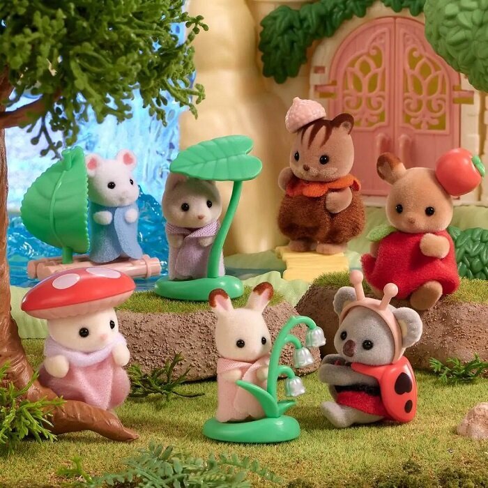 Sylvanian Families Forest Friends loomafiguurid, 05751 цена и информация | Mänguasjad poistele | hansapost.ee