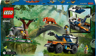 60426 Lego® City džungliuurija maastur цена и информация | Конструкторы и кубики | hansapost.ee