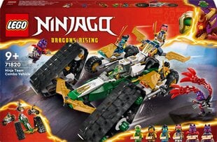 71820 Lego® Ninjago Ninja meeskonna kombineeritud sõiduk цена и информация | Конструкторы и кубики | hansapost.ee