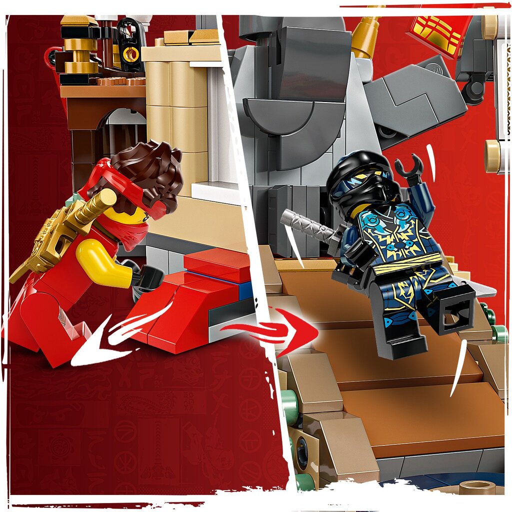 71818 Lego® Ninjago turniiri võistlusareen цена и информация | Klotsid ja konstruktorid | hansapost.ee