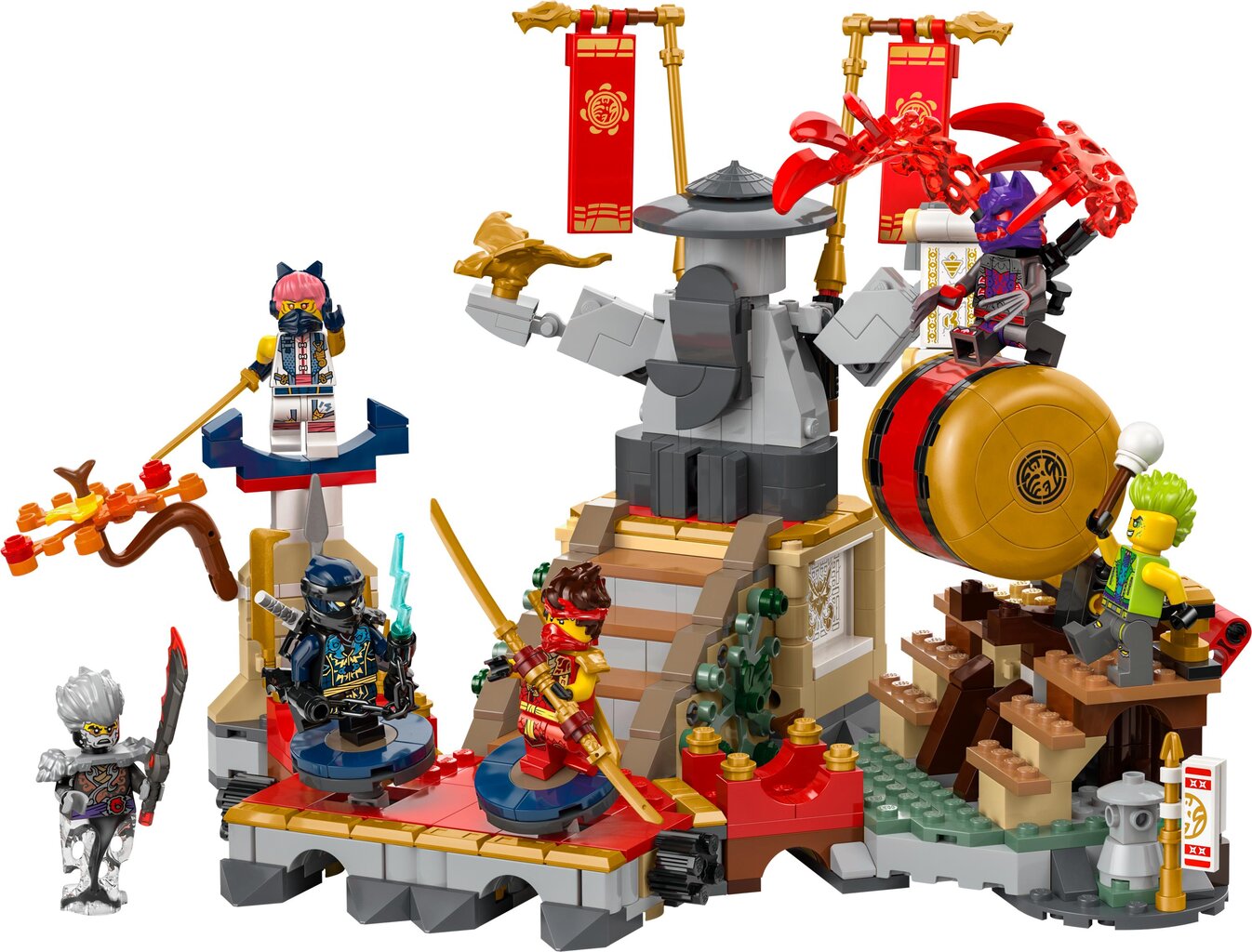 71818 Lego® Ninjago turniiri võistlusareen цена и информация | Klotsid ja konstruktorid | hansapost.ee